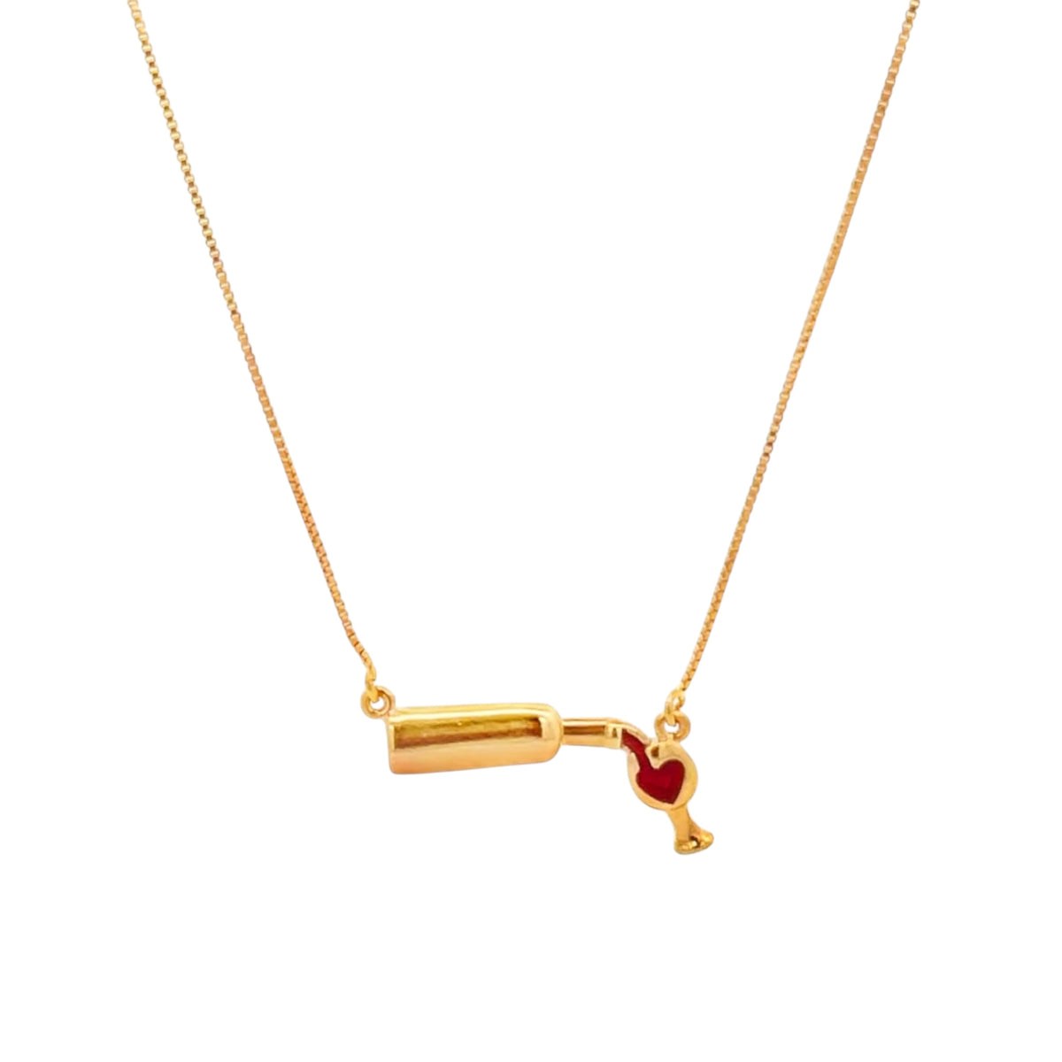 Pour the Wine Necklace