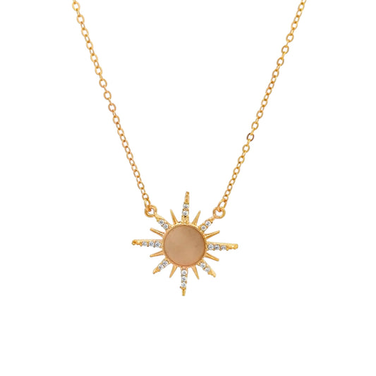 Dainty Sun Necklace