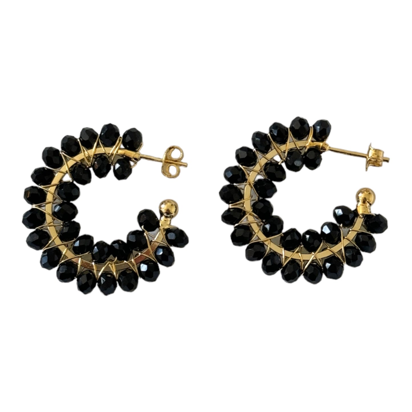 Katie Earrings - Black