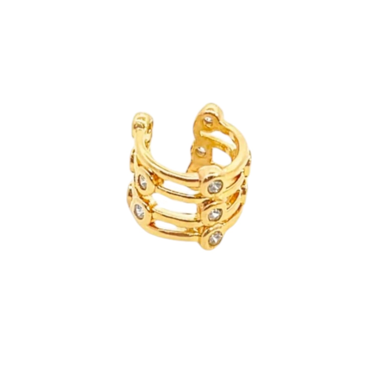 Clear CZ Ear Cuff