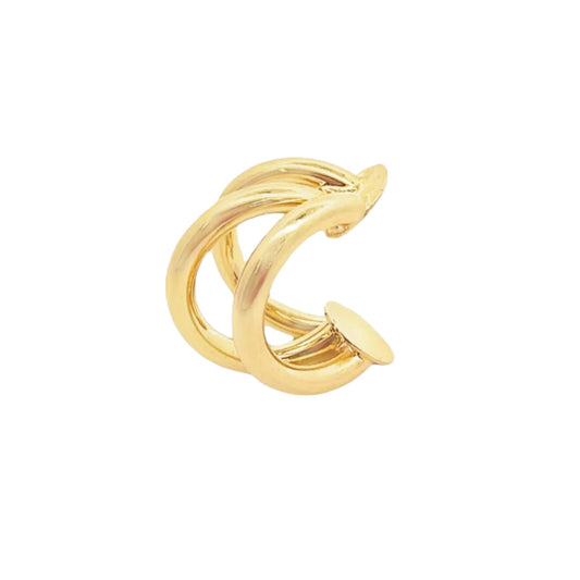 Triple Strand Plain 
Ear Cuff