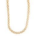 Thick Synthetic Pearl Eye Designed Necklace