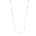 Mini Ball Chain Pearl Accent
Necklace