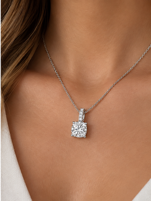 .26 CT | Natural Diamond Necklaces