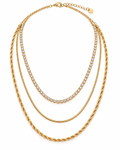 Luxe Trio Layered Necklace
