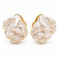 Sculpted Pearl Earrings